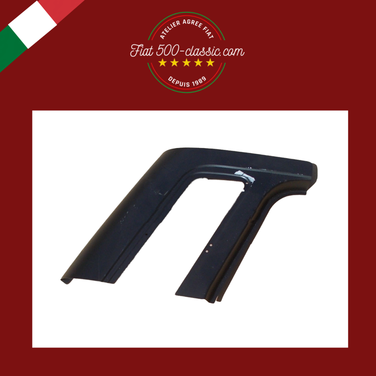EMPLACEMENT GRILLE PRISE D'AIR ARRIÈRE DROITE FIAT 500 GIARDINIERA