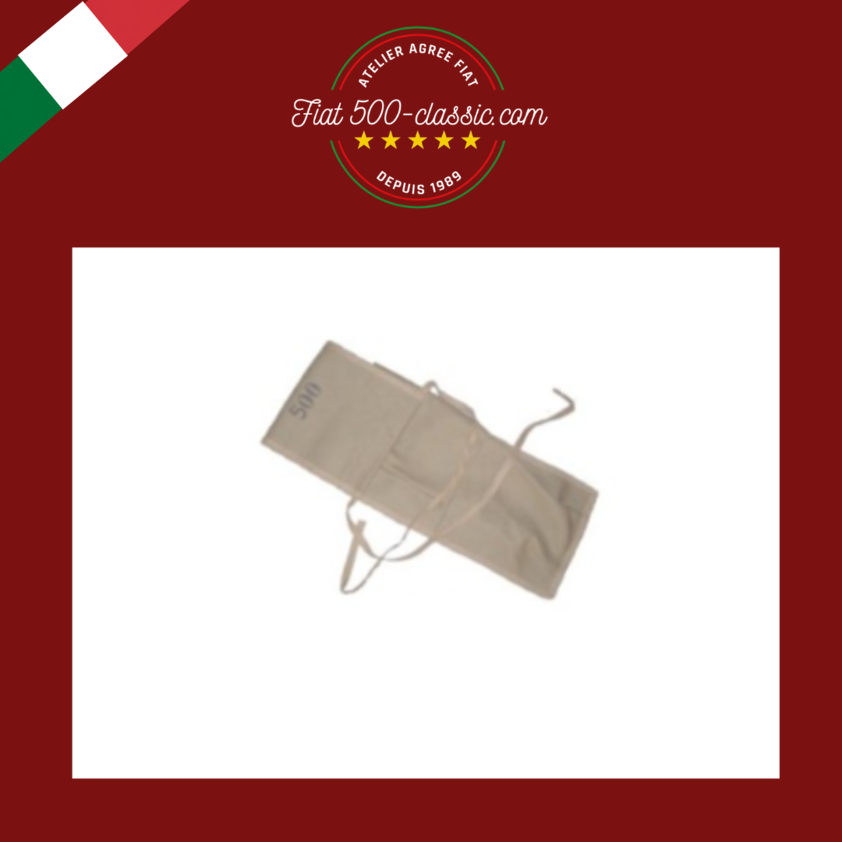 SAC PORTE-OUTILS EN JUTE FIAT 500 N D