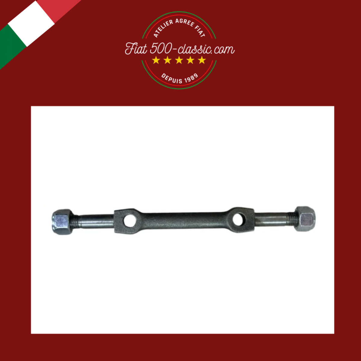 BARRE-SUPPORT DE FIXATION POUR BRAS DE SUSPENSION AVANT FIAT 500 R