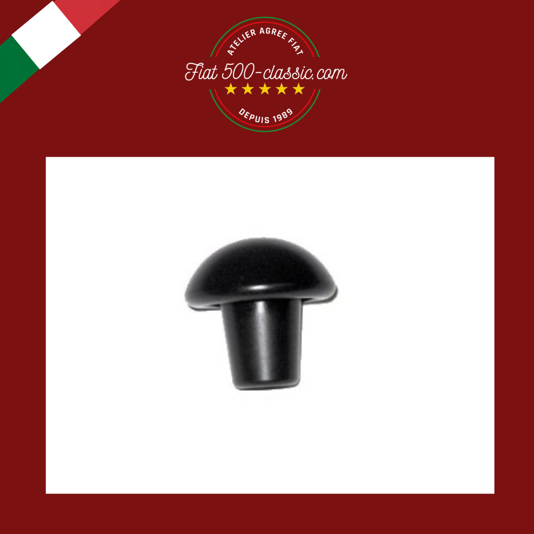 POMMEAU LEVIER VITESSES À BUTÉE CHAMPIGNON NOIR FIAT 500 F L