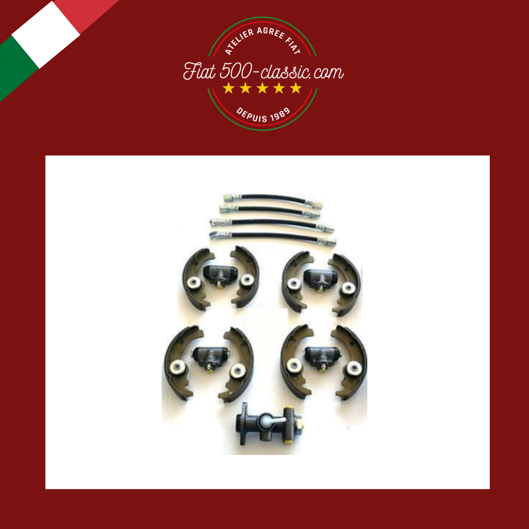 KIT FREINS FIAT 500 F L (13 PIÈCES)