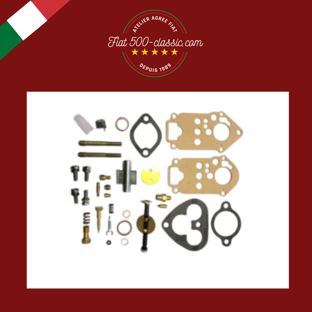KIT DE RÉVISION COMPLET CARBURATEUR WEBER 26 IMB FIAT 500 D F L