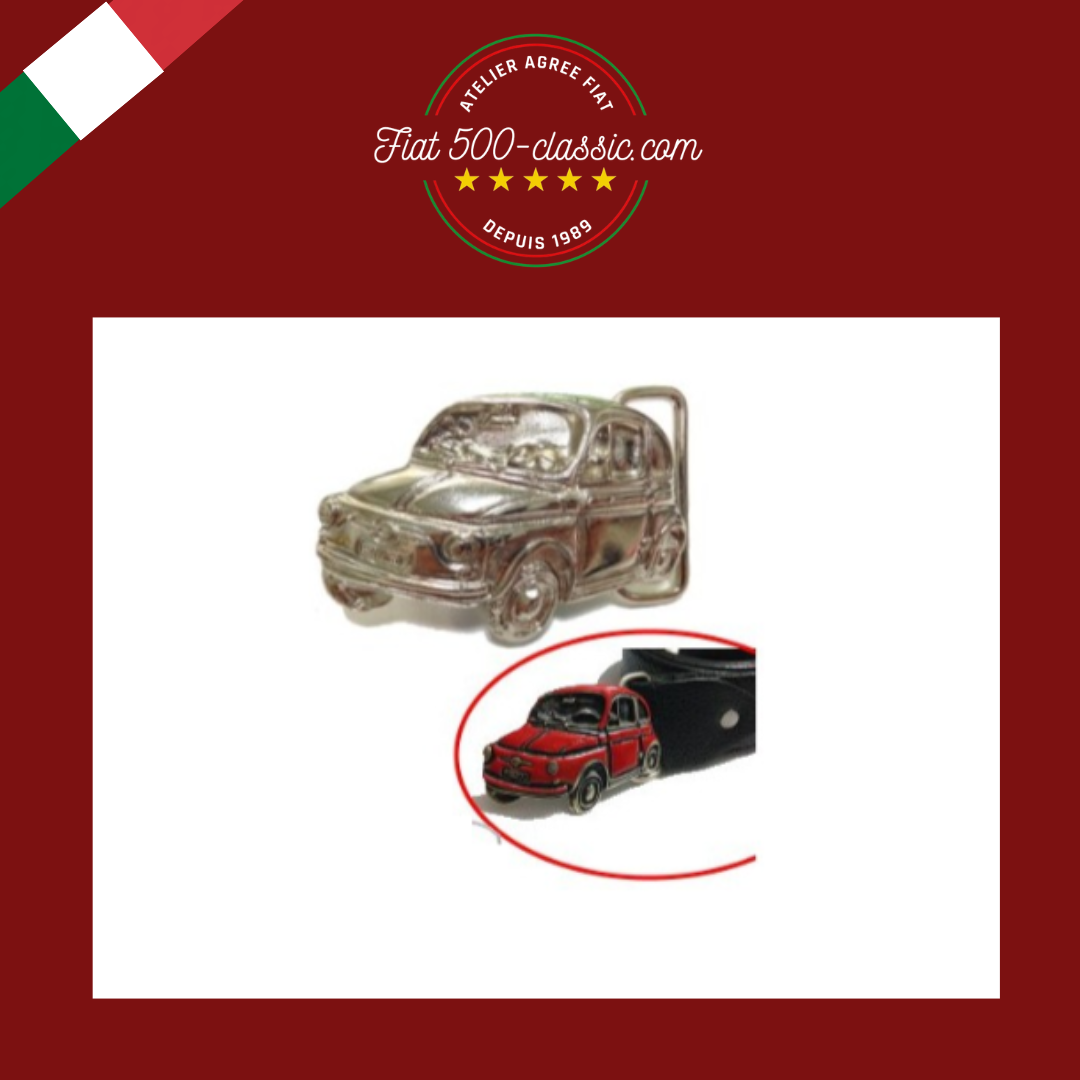 BOUCLE CEINTURE EN FER POLI FIAT 500