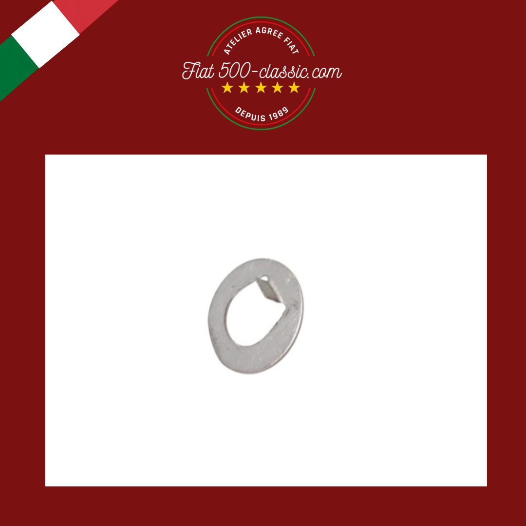 PETITE PLAQUE DE SÉCURITÉ POULIE VILEBREQUIN FIAT 500