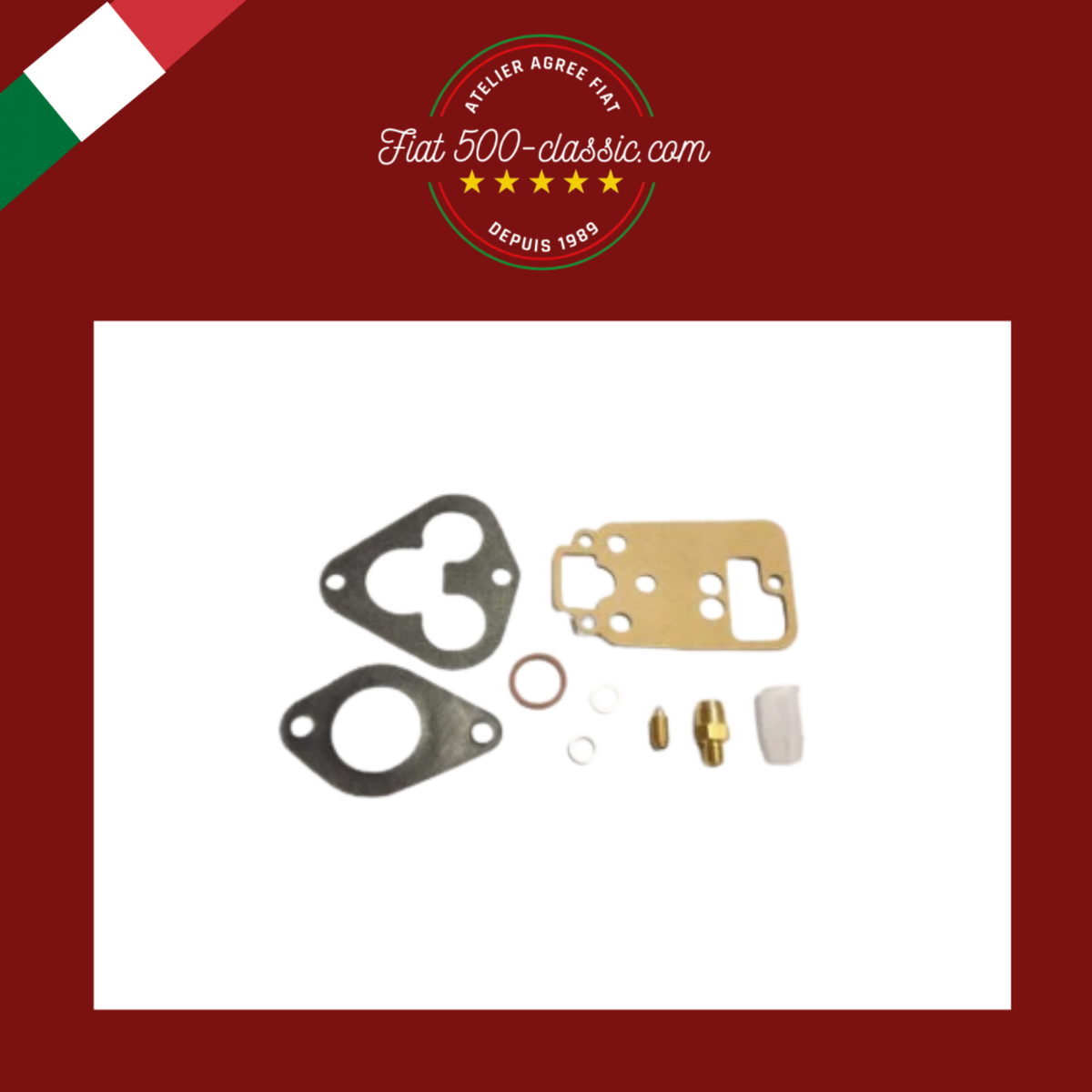 KIT RÉVISION CARBURATEUR FIAT 500 GIARDINIERA