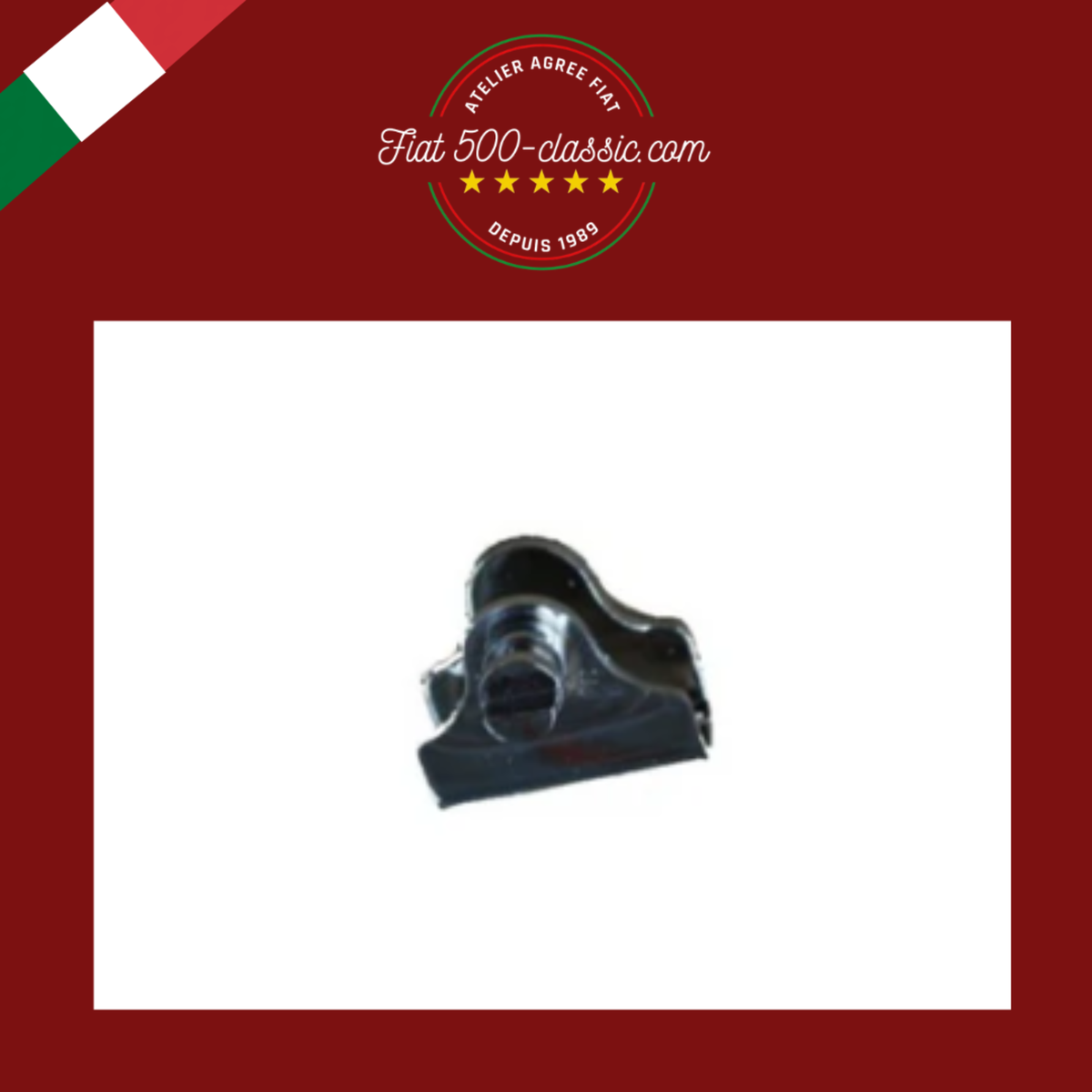SUPPORT POIGNÉE FERMETURE DÉFLECTEUR FIAT 500