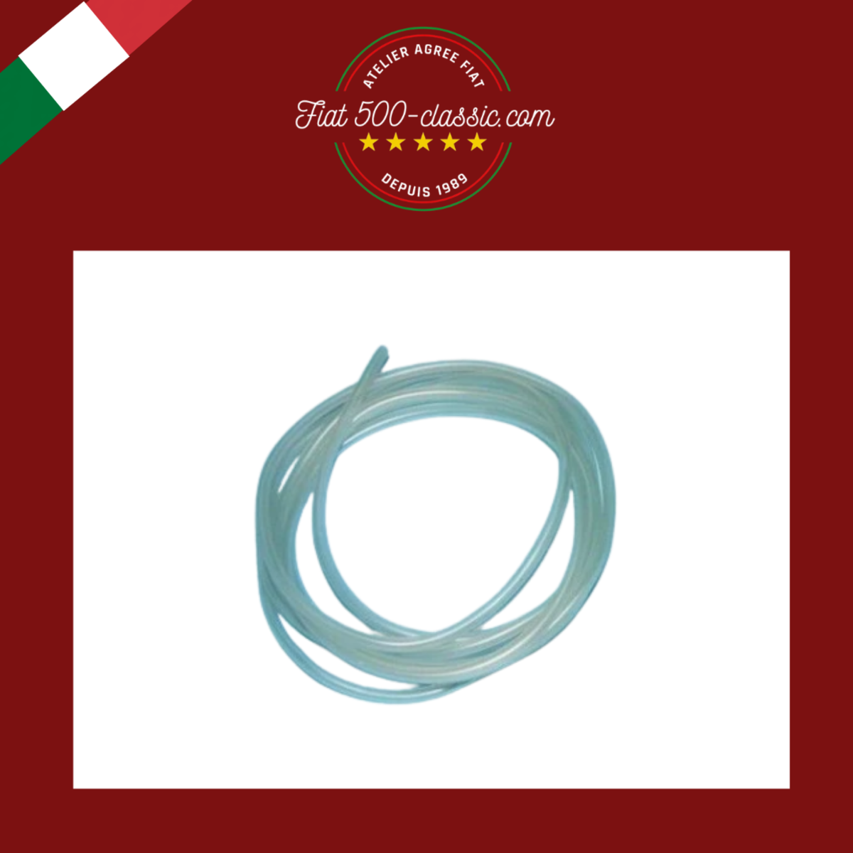 TUYAU ESSUIE-GLACE FIAT 500 126 600 - 5x3mm 1mt