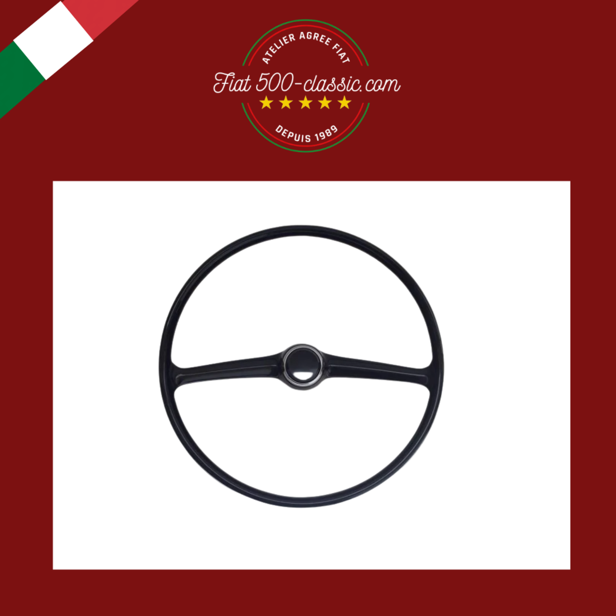 VOLANT DE DIRECTION NEUF FIAT 500 R