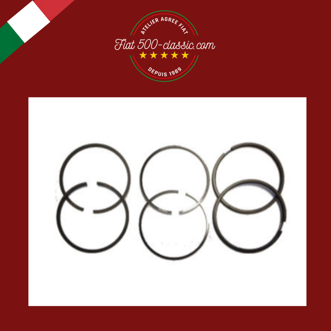 BANDES ÉLASTIQUES HAUTE QUALITÉ Ø 67,4+0,6 MM 499 CC FIAT 500 D F L