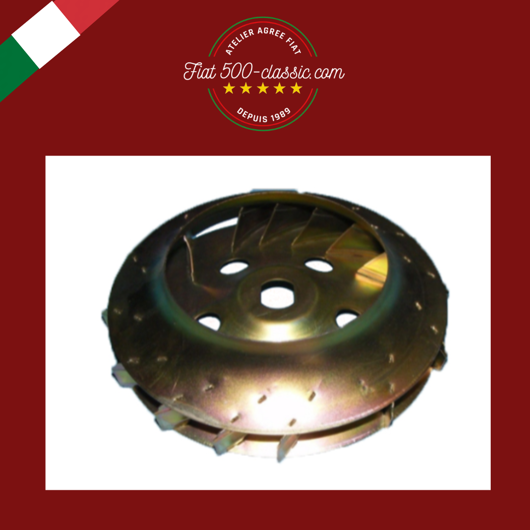 VENTILATEUR REFROIDISSEMENT MOTEUR RENFORCÉE ET ÉQUILIBRÉE FIAT 500/126