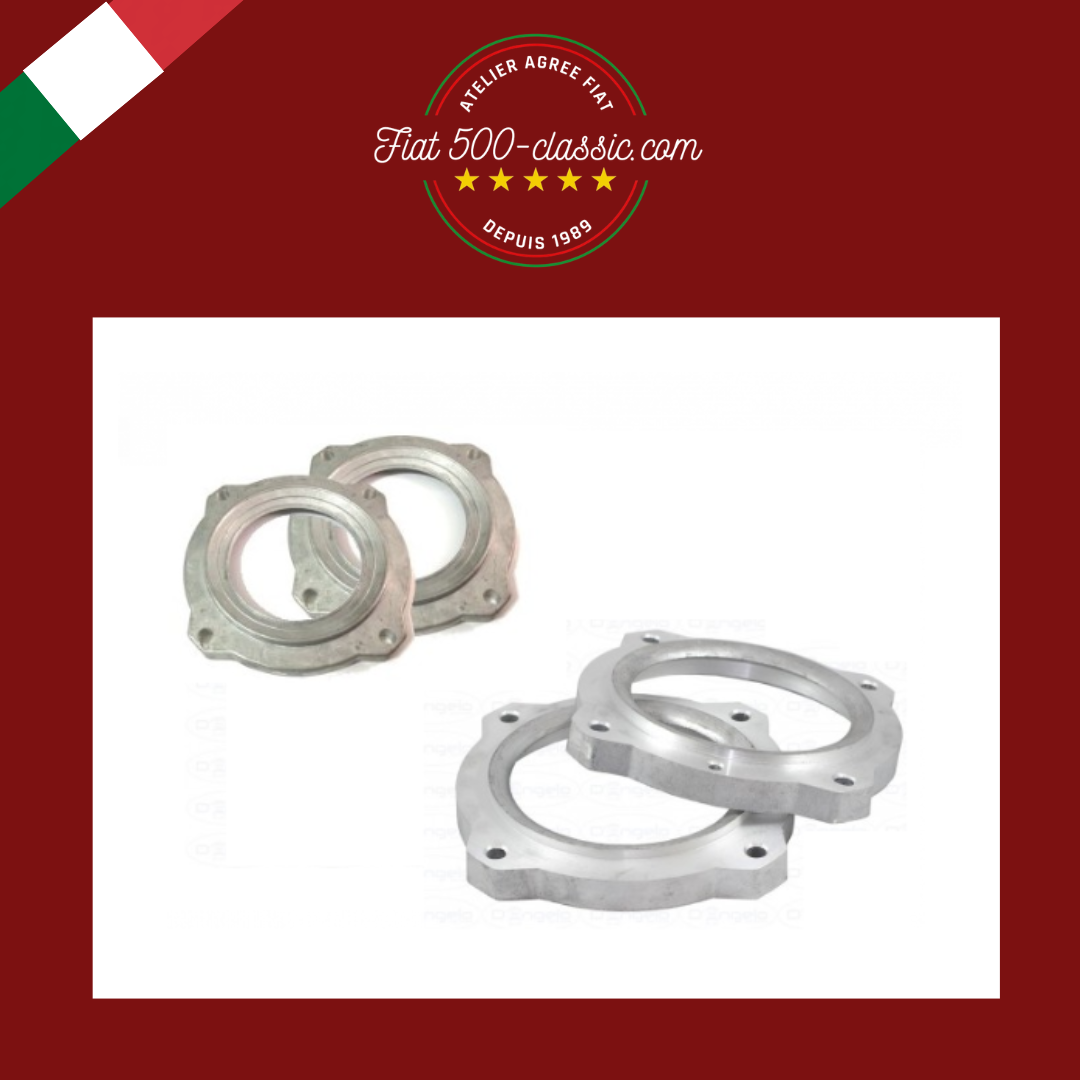 PAIRE ENTRETOISES ROUE EN ALUMINIUM 20mm FIAT 500 F L R