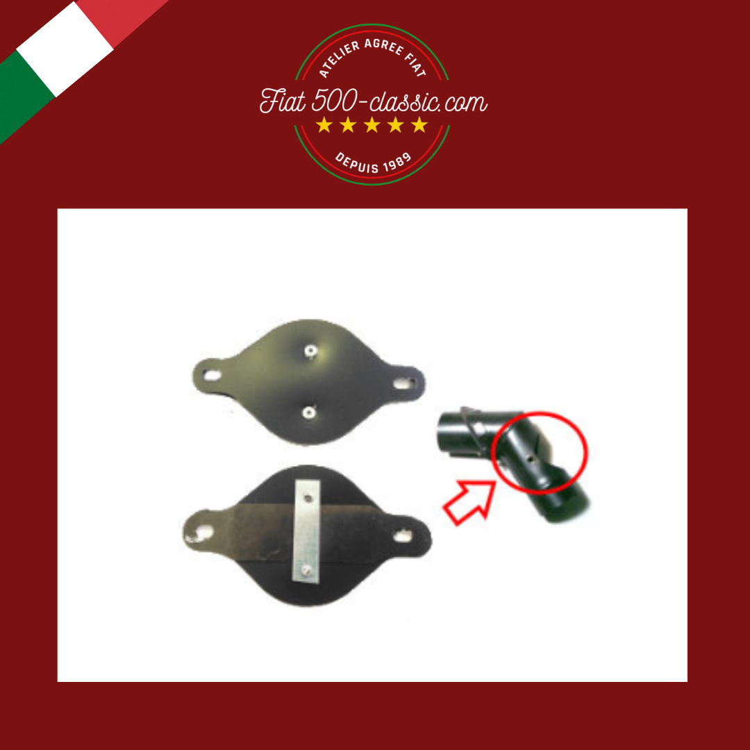 KIT DE RÉPARATION BUSES AIR CHAUFFAGE HABITACLE FIAT 500