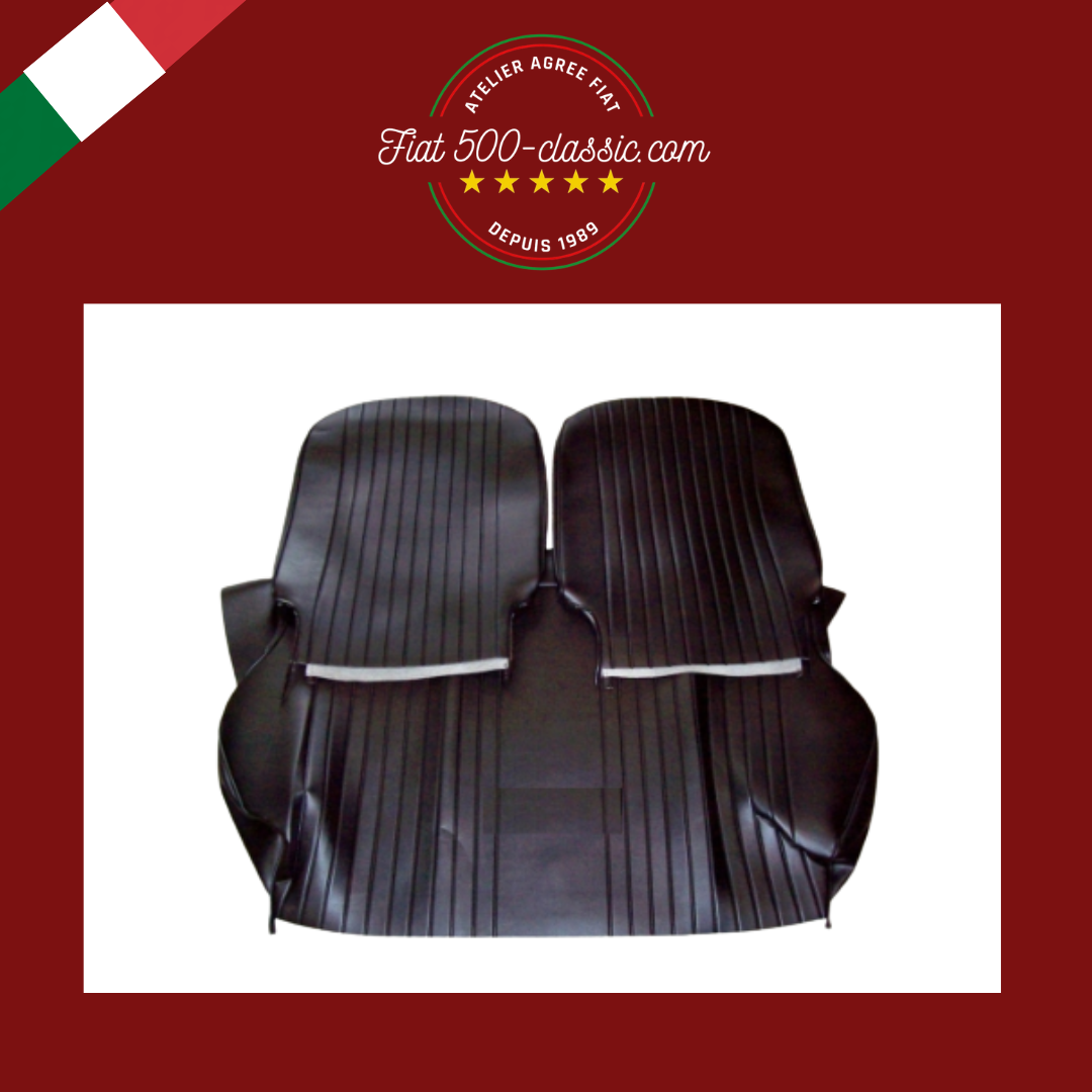 KIT HOUSSES NOIRES HAUTE QUALITÉ FIAT 500 L