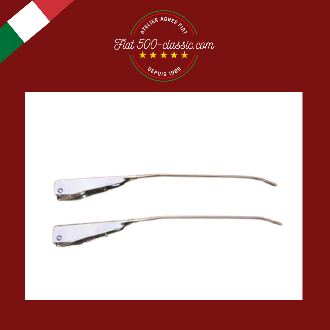 PAIRE BRAS ESSUIE-GLACE FIAT 500 D F GIARDINIERA