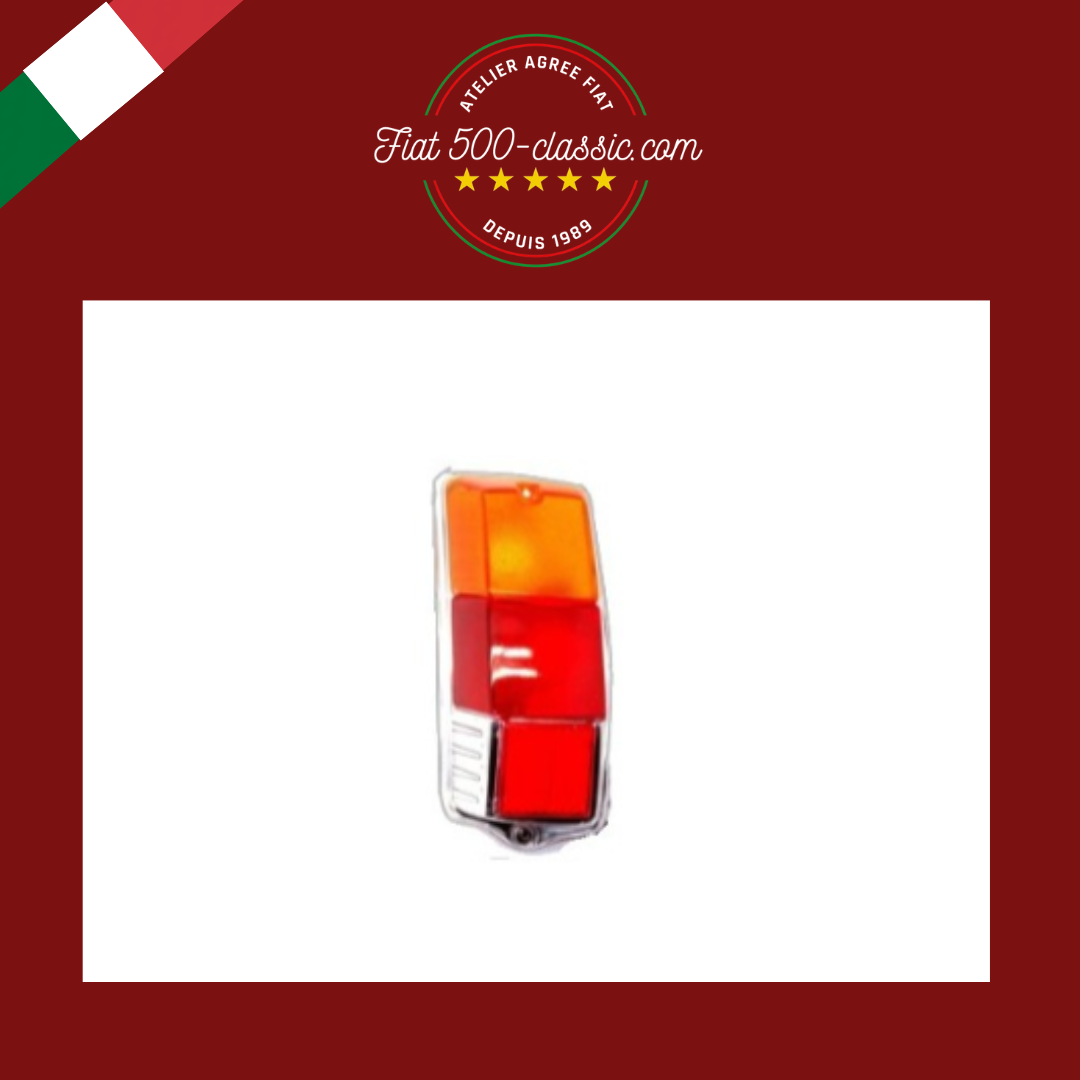 PLASTIQUE FEU ARRIÈRE GAUCHE MODÈLE LISSE FIAT 500 F L R