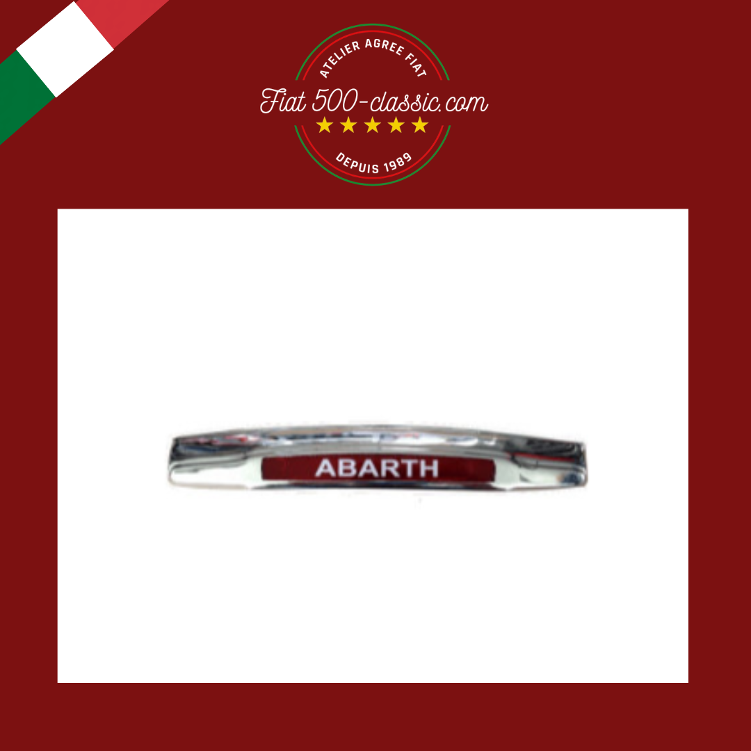 FEU LUMIÈRE PLAQUE ARRIÈRE ABARTH FIAT 500 600