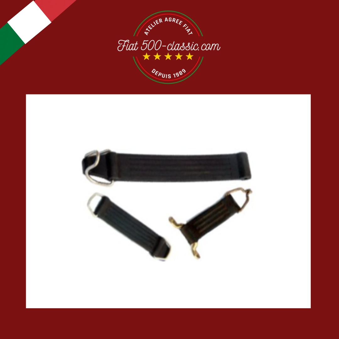 KIT COURROIES FIXATION FIAT 500 F L R GIARDINIERA