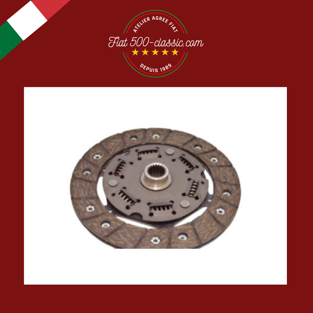 DISQUE D'EMBRAYAGE AVEC RESSORTS PROTECTION ANTI-DÉCHIRURE FIAT 500 F L R