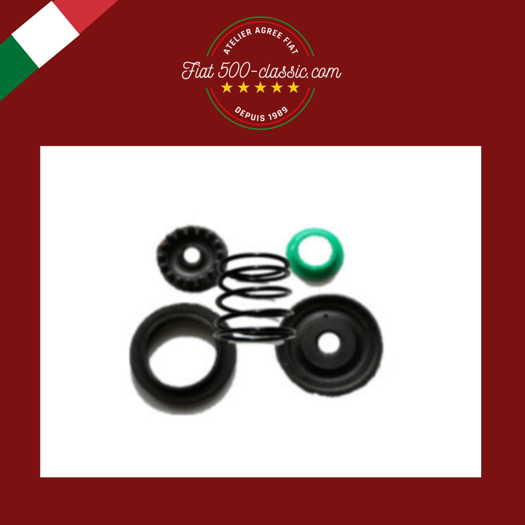 KIT CAOUTCHOUCS SUPPORT MOTEUR COMPLET AVEC RESSORT FIAT 500 R 126