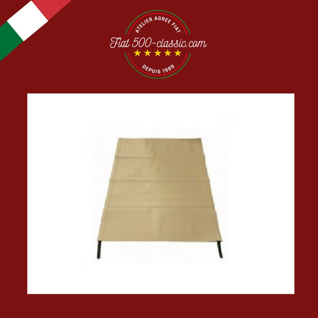 BÂCHE CAPOTE BEIGE SABLE FIAT 500 GIARDINIERA