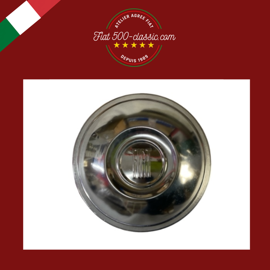 ENJOLIVEUR ROUE AVEC LOGO FIAT EN ALUMINIUM FIAT 500 GIARDINIERA base D