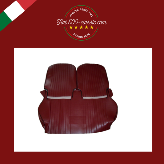 KIT HOUSSES BORDEAUX HAUTE QUALITÉ FIAT 500 L