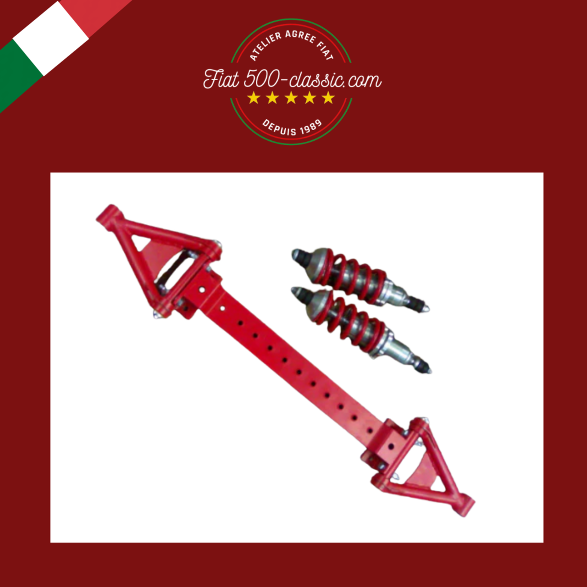 KIT PENDULAIRE SUSPENSIONS INDÉPENDANTES FIAT 500