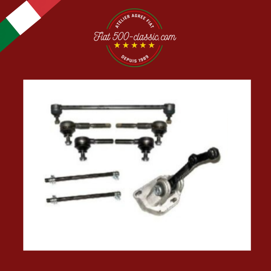 KIT TIRANTS DIRECTION COMPLET FIAT 500 F/L/R/G