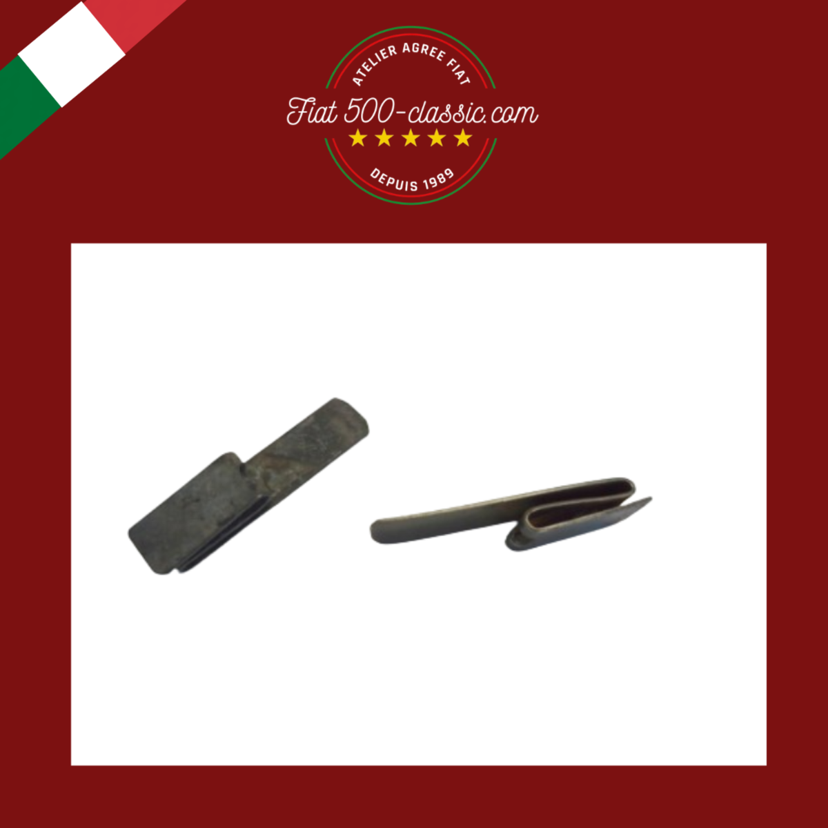 PETIT RESSORT LONG FIXATION PANNEAUX AVANT ET ARRIÈRE FIAT 500 N D GIARDINIERA