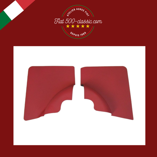 PAIRE PANNEAUX ARRIÈRE FIAT 500 F R ROUGES