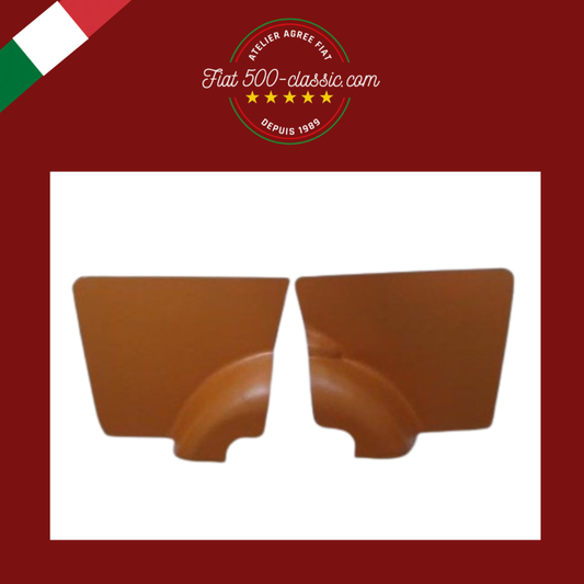 PAIRE PANNEAUX ARRIÈRE FIAT 500 F R OCRE