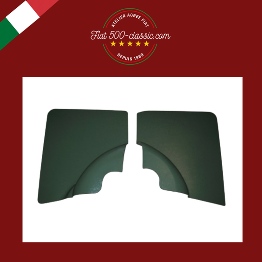 PAIRE PANNEAUX ARRIÈRE FIAT 500 F VERTES