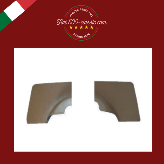 PAIRE PANNEAUX ARRIÈRE FIAT 500 F COULEUR NOISETTE