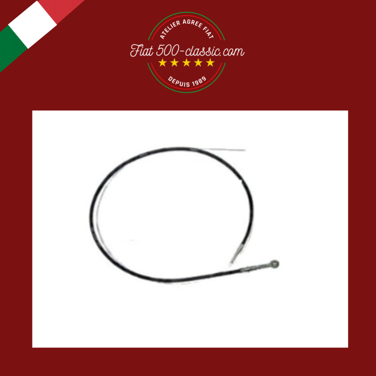 CÂBLE D'ACCÉLÉRATEUR À PÉDALE FIAT 500 F L R
