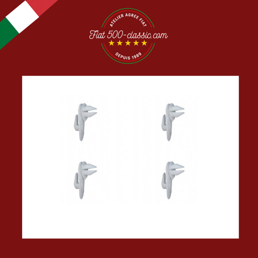 KIT PETITS RESSORTS FIXATION PANNEAUX PORTE FIAT 500