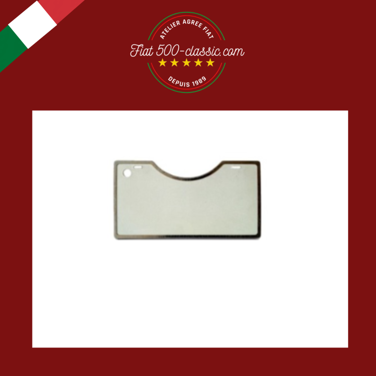 PARE-CHALEUR CAPOT MOTEUR TYPE D'ORIGINE FIAT 500