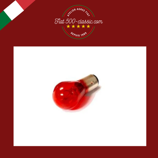 AMPOULE ROUGE DOUBLE FILAMENT 12V 21/5W FIAT 500