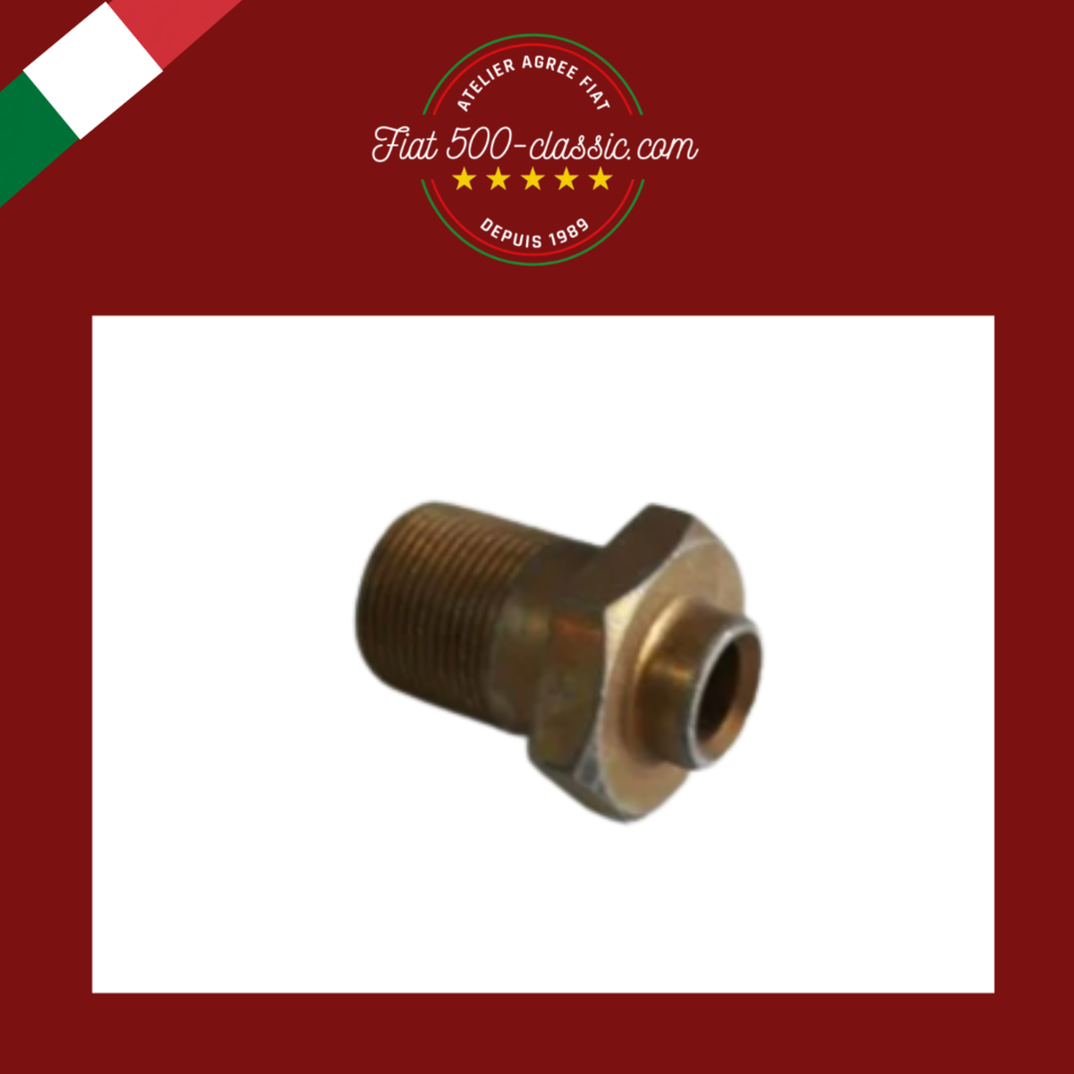 BOULON VIS POULIE VILEBREQUIN FIAT 500 - 126