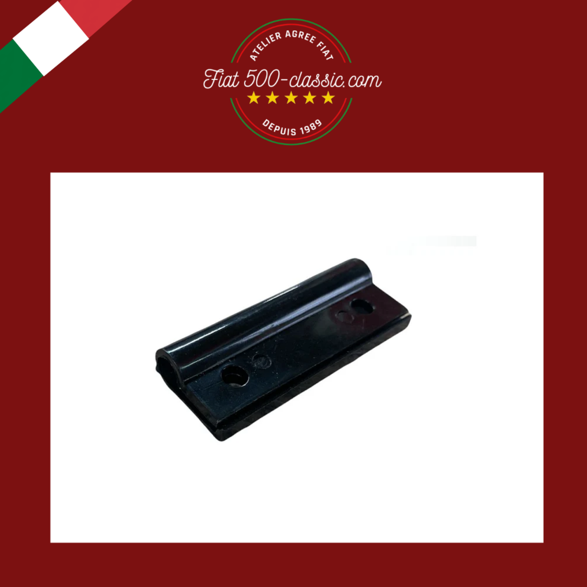 CHARNIÈRE GARNITURE PARE-SOLEIL EN PLASTIQUE TYPE D'ORIGINE FIAT 500