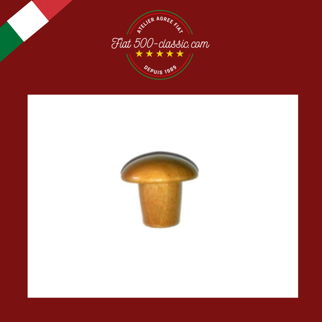 POMMEAU LEVIER VITESSES À BUTÉE CHAMPIGNON EN BOIS FIAT 500
