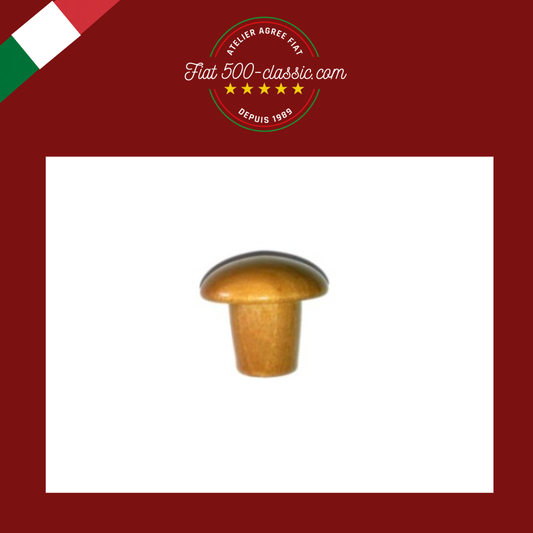 POMMEAU LEVIER VITESSES À BUTÉE CHAMPIGNON EN BOIS FIAT 500