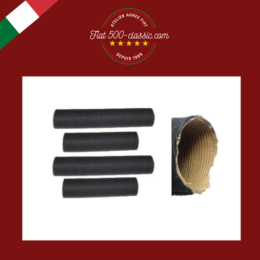 KIT TUYAUX PAPIER ET ALUMINIUM AIR CHAUFFAGE HABITACLE FIAT 500 D F L R GIARDINIERA