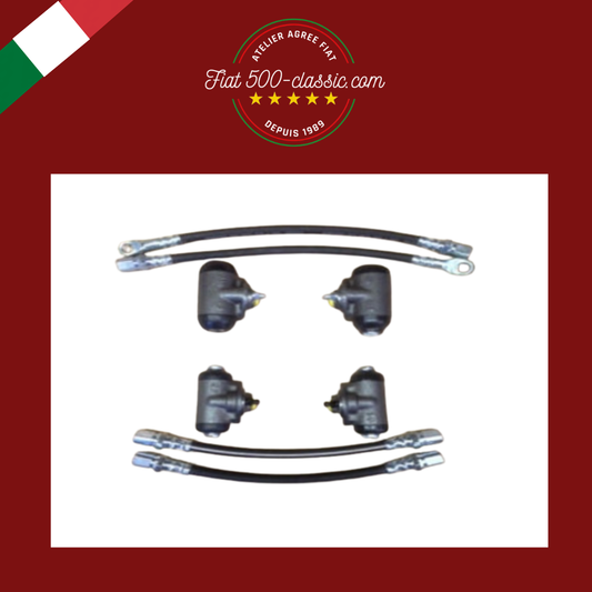 KIT FREINS FIAT 500 F L (8 PIÈCES)