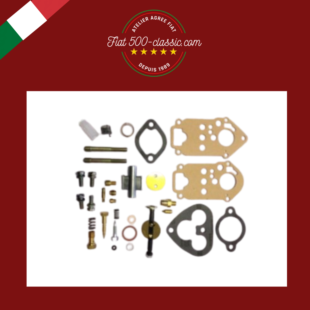 KIT DE RÉVISION COMPLET CARBURATEUR WEBER 28 IMB FIAT 500 - 126