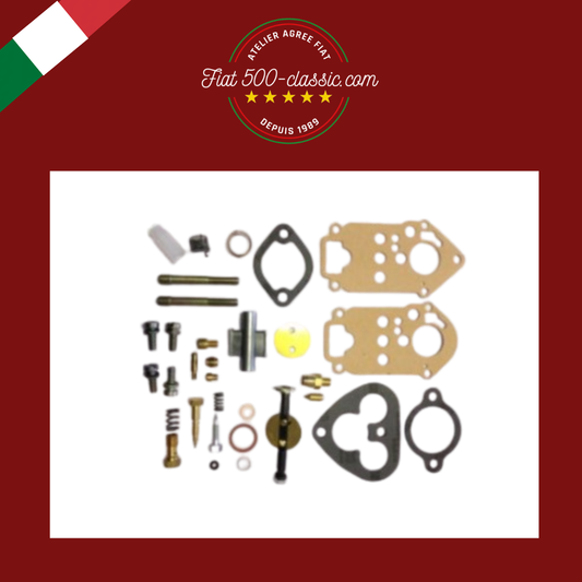KIT DE RÉVISION COMPLET CARBURATEUR WEBER 28 IMB FIAT 500 - 126