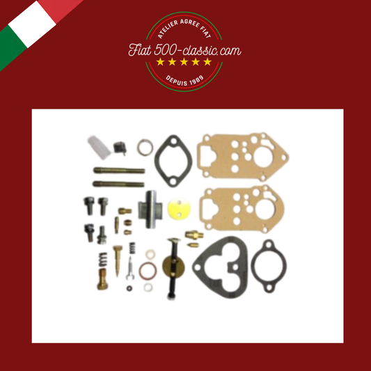 KIT DE RÉVISION COMPLET CARBURATEUR WEBER 26 IMB FIAT 500 D F L