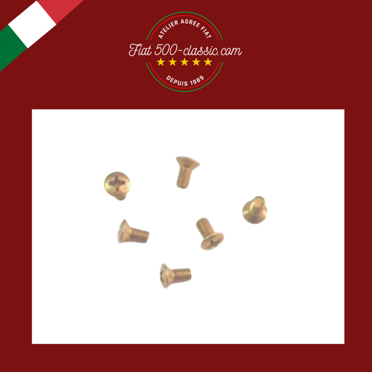 KIT VIS SERRURE PORTE FIAT 500
