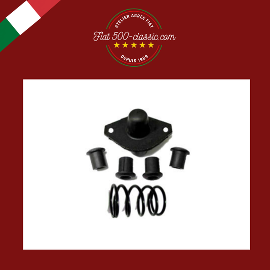 KIT SUPPORT MOTEUR COMPLET AVEC RESSORT FIAT 500 N D F L