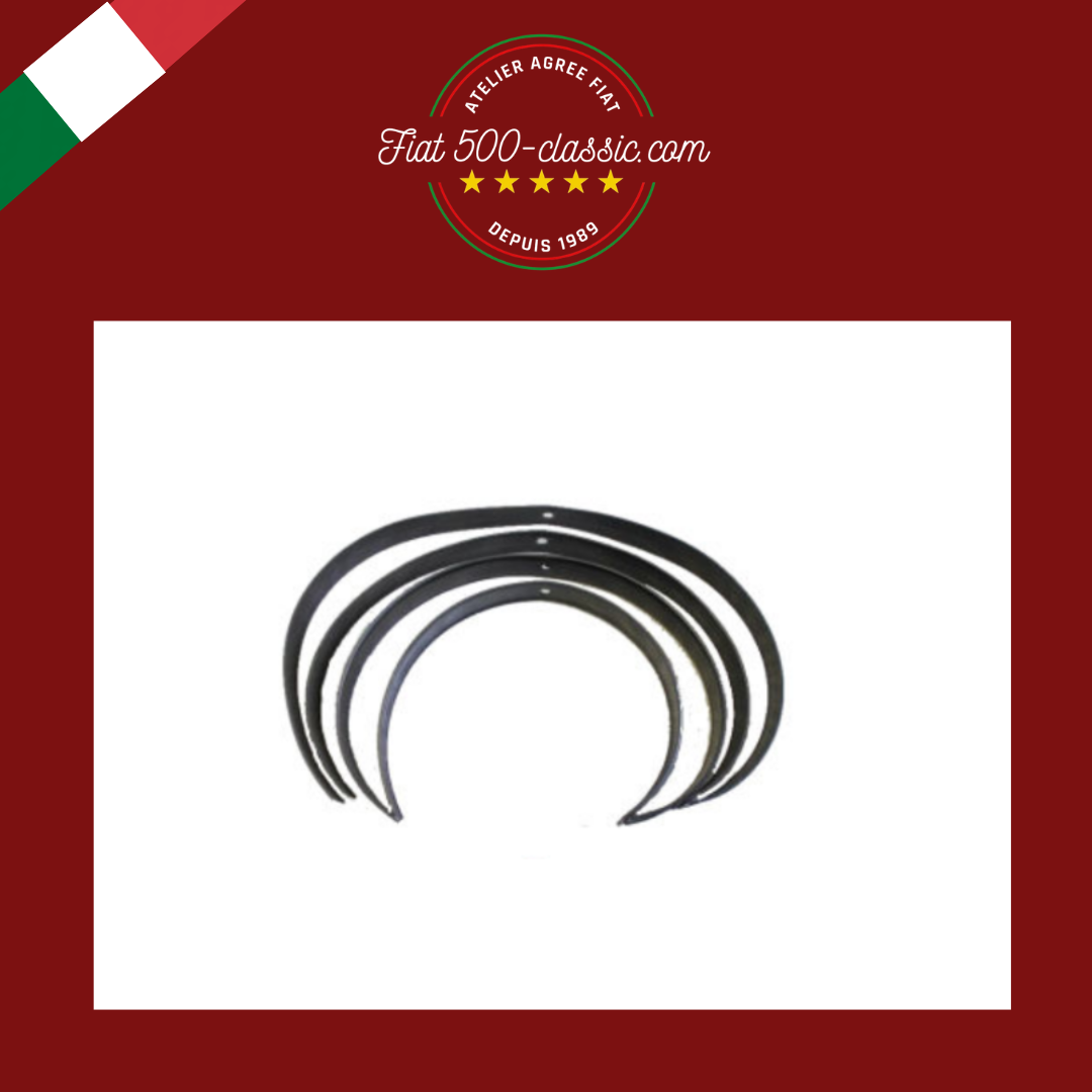 KIT PLASTIQUES FEUILLES RESSORT À LAMES FIAT 500