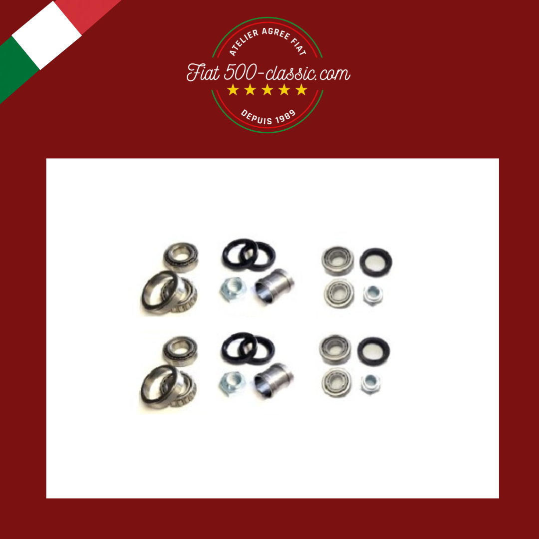 KIT ROULEMENTS ROUE COMPLET FIAT 500 F L R